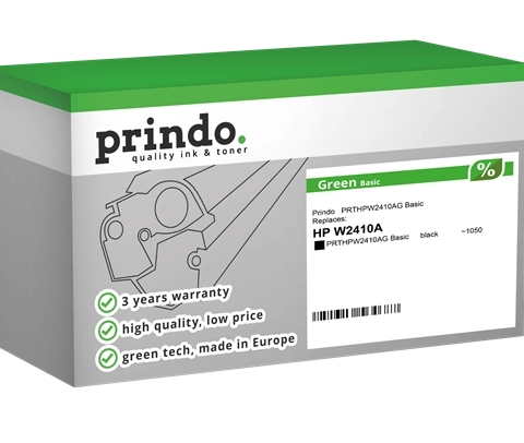Prindo Tóner negro PRTHPW2410AG Basic Green compatible con HP 216A W2410A