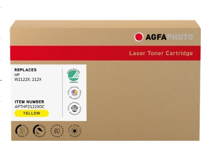 Agfa Photo Tóner amarillo APTHP2122XOC compatible con HP 212X W2122X