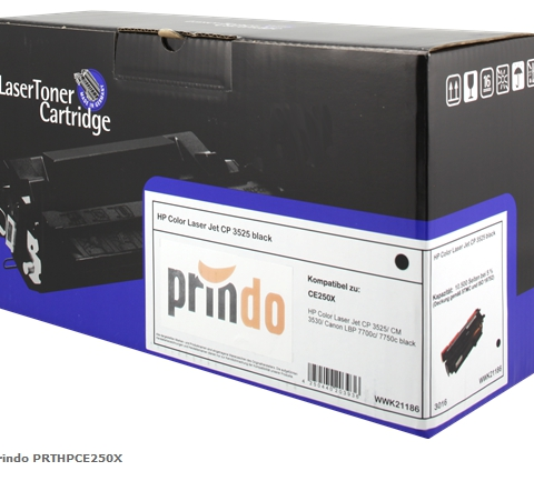 Prindo Tóner negro PRTHPCE250X alternativa para HP CE250X