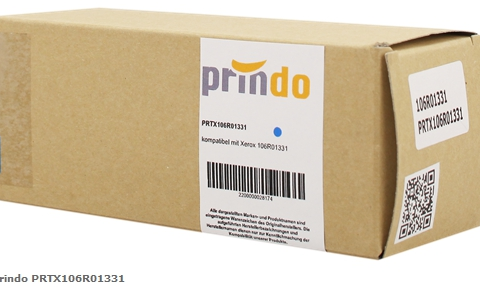 Prindo Tóner cian PRTX106R01331 Compatible con Xerox 106R01331