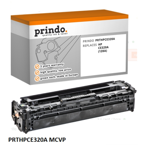 Prindo Value Pack PRTHPCE320A MCVP Compatible con HP 128A
