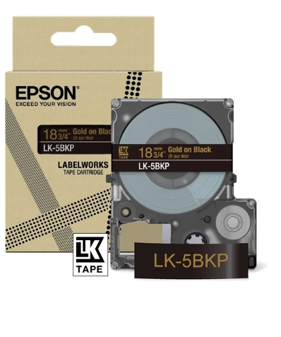 Epson Cinta mecanográfico C53S672095 LK-5BKP