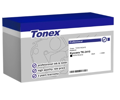 Tonex Tóner negro TXTKYTK3410 TK-3410 compatible con Kyocera TK-3410