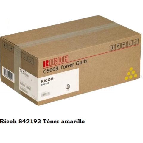 Ricoh Tóner amarillo 842193