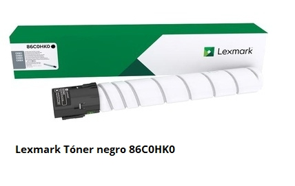 Lexmark Tóner negro 86C0HK0