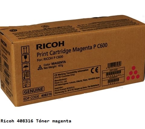Ricoh Tóner magenta 408316