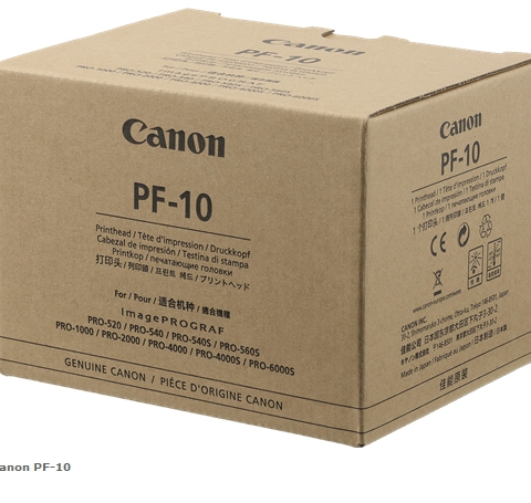 Canon Cabezal de impresión negro, cian, magenta, amarillo PF-10 0861C001