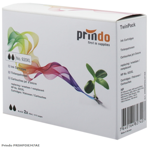 Prindo Multipack PRSHPD8J47AE alternativa para HP D8J47AE