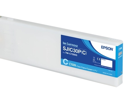 Epson SJIC30P-C cian Cartucho de tinta C33S020640