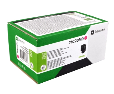 Lexmark Tóner magenta 71C20M0 CS CX730