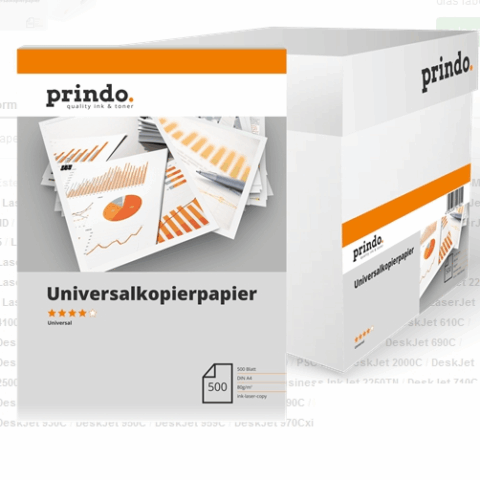 Prindo Papel Blanco PR802500A4U